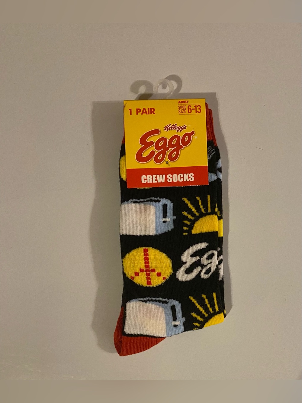 Fun Novelty Socks Featuring Eggo
